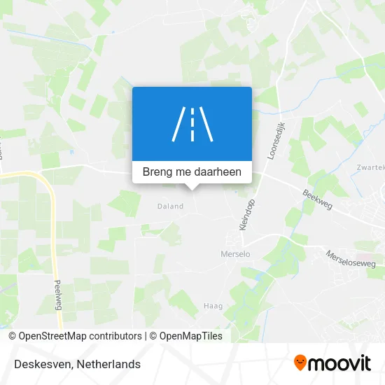 Deskesven kaart