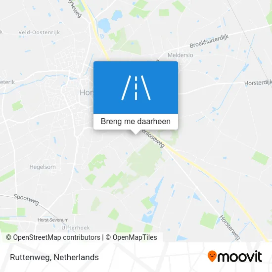 Ruttenweg kaart