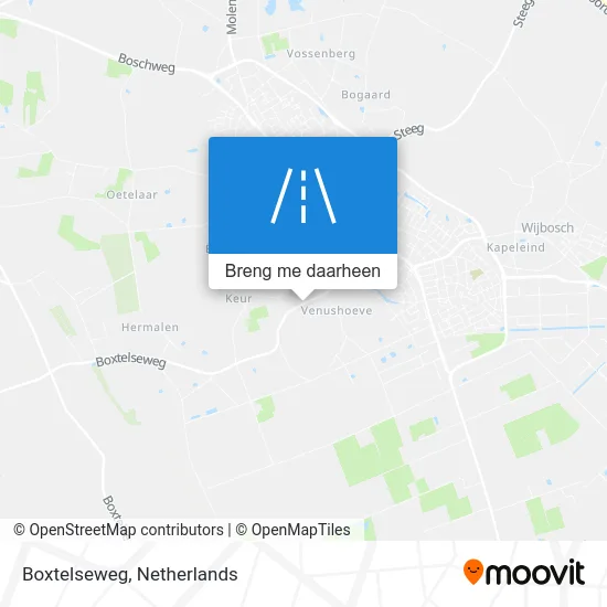 Boxtelseweg kaart