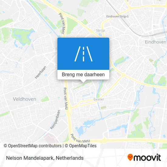 Nelson Mandelapark kaart