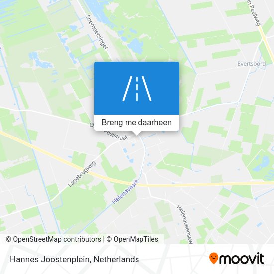 Hannes Joostenplein kaart