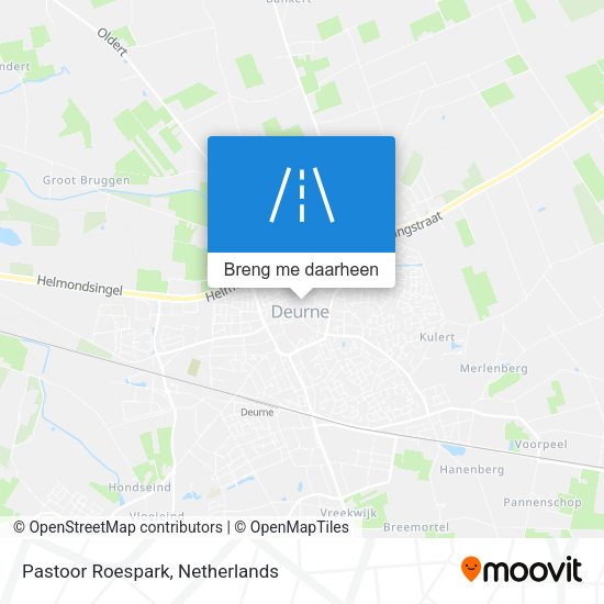 Pastoor Roespark kaart