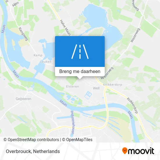 Overbrouck kaart