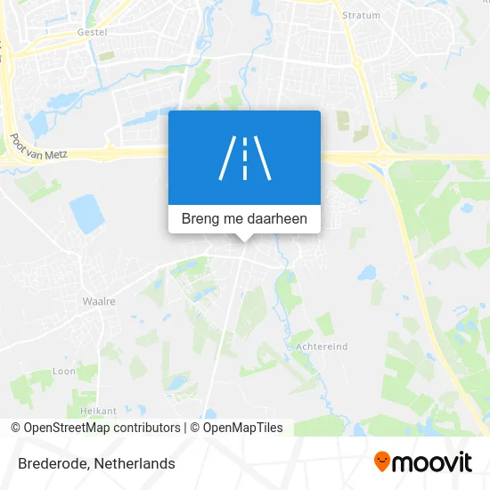 Brederode kaart