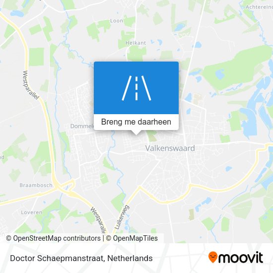 Doctor Schaepmanstraat kaart