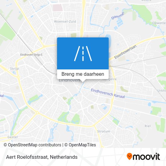 Aert Roelofsstraat kaart
