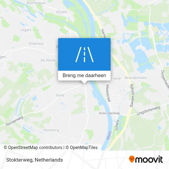 Stokterweg kaart