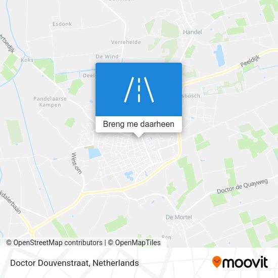 Doctor Douvenstraat kaart