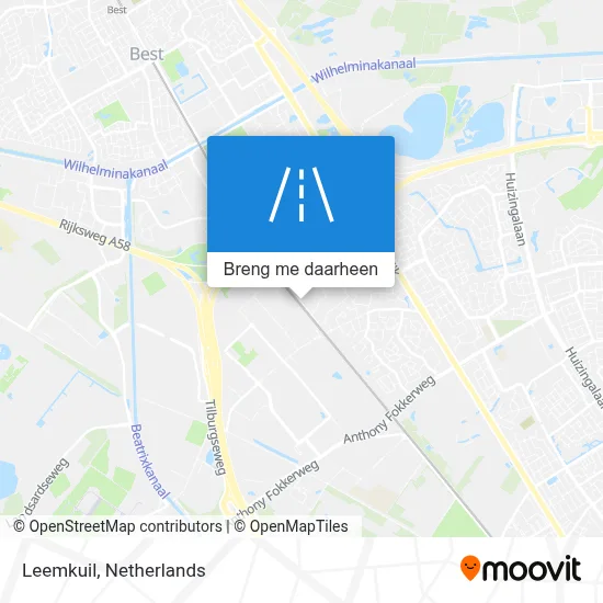 Leemkuil kaart