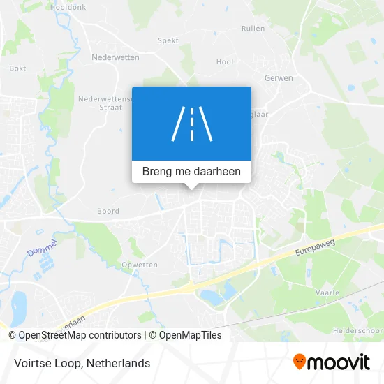 Voirtse Loop kaart
