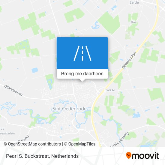 Pearl S. Buckstraat kaart