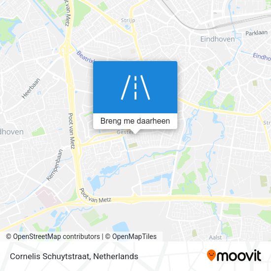 Cornelis Schuytstraat kaart