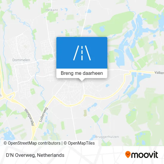 D'N Overweg kaart