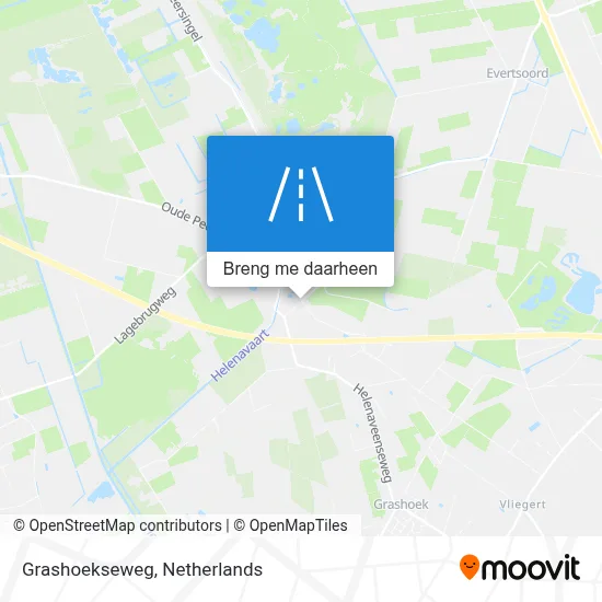 Grashoekseweg kaart