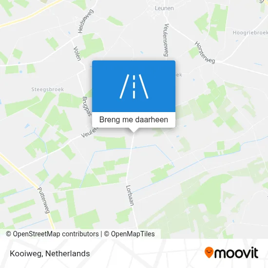 Kooiweg kaart