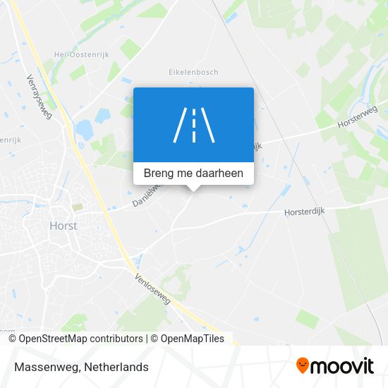 Massenweg kaart