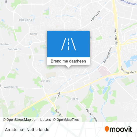 Amstelhof kaart