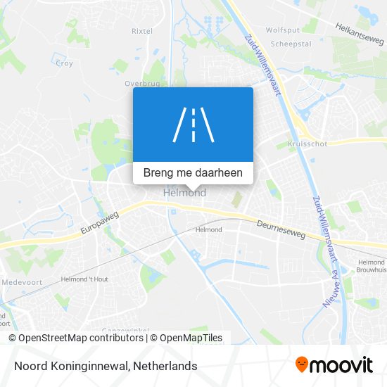 Noord Koninginnewal kaart