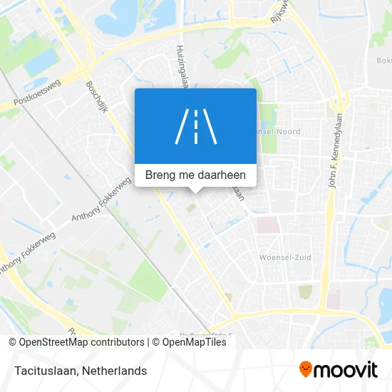 Tacituslaan kaart