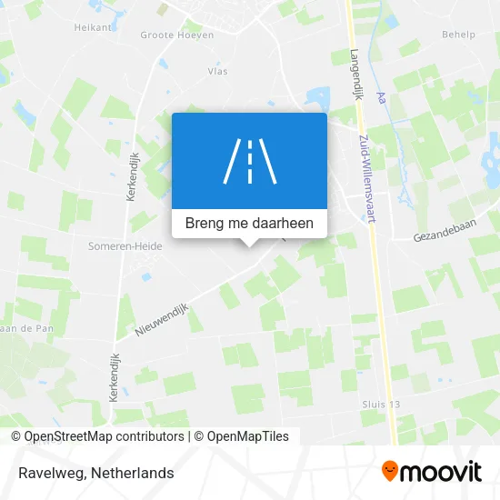 Ravelweg kaart