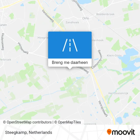 Steegkamp kaart
