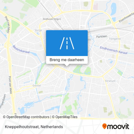 Kneppelhoutstraat kaart