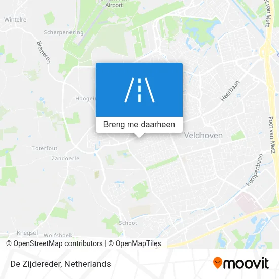 De Zijdereder kaart
