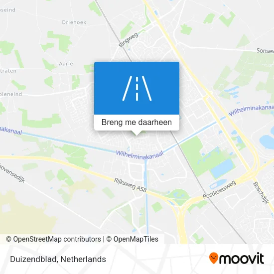 Duizendblad kaart
