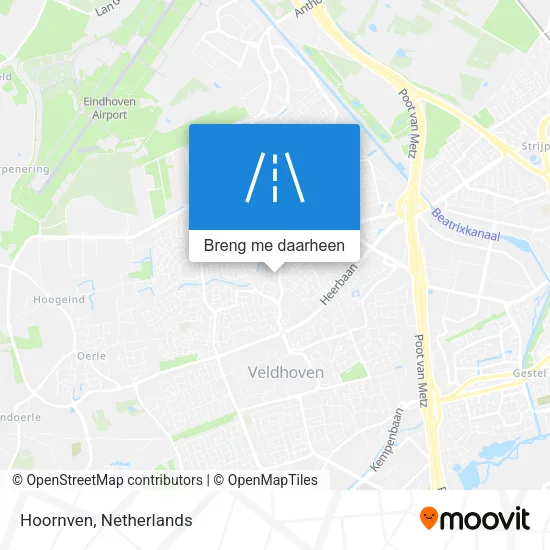 Hoornven kaart