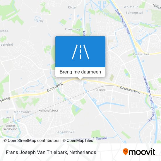 Frans Joseph Van Thielpark kaart