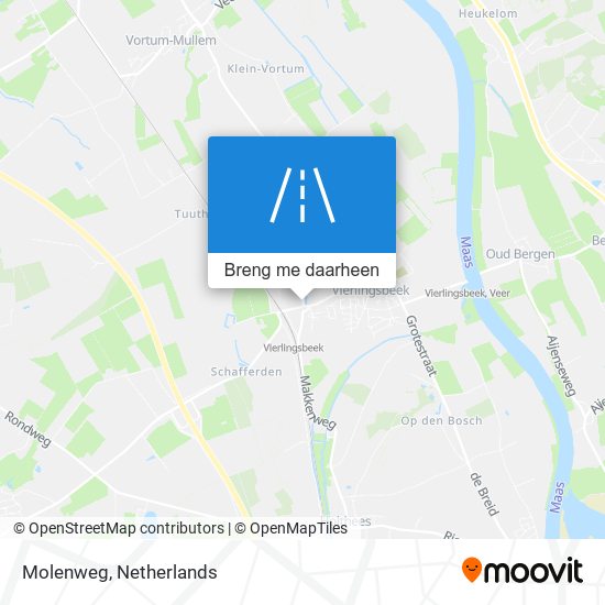 Molenweg kaart