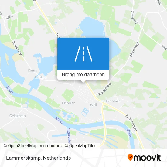 Lammerskamp kaart