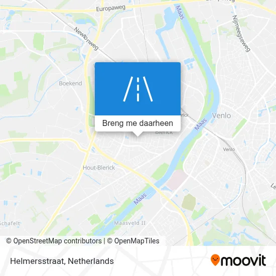 Helmersstraat kaart