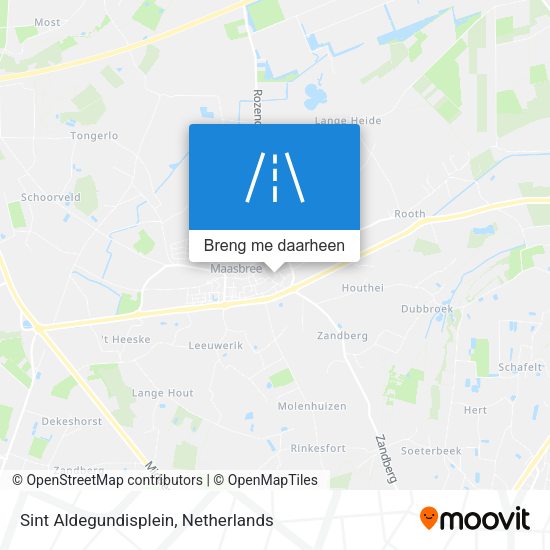Sint Aldegundisplein kaart