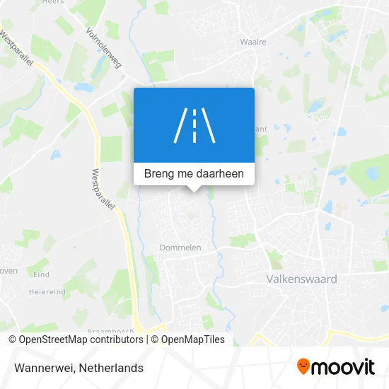 Wannerwei kaart