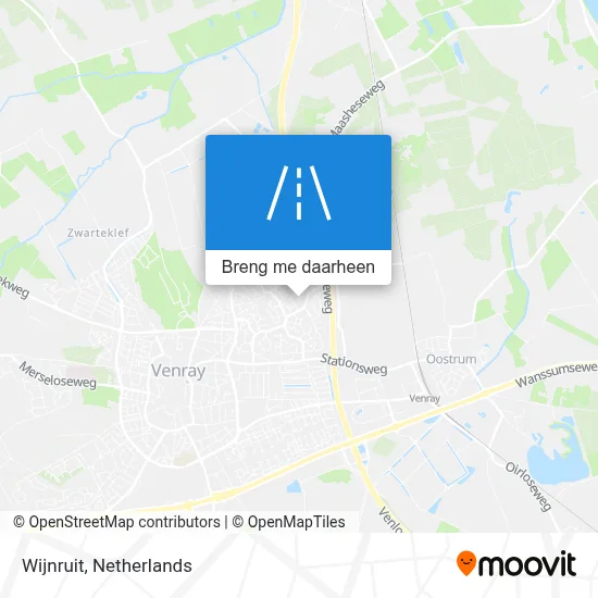 Wijnruit kaart