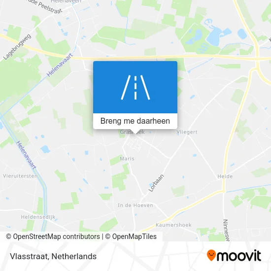 Vlasstraat kaart