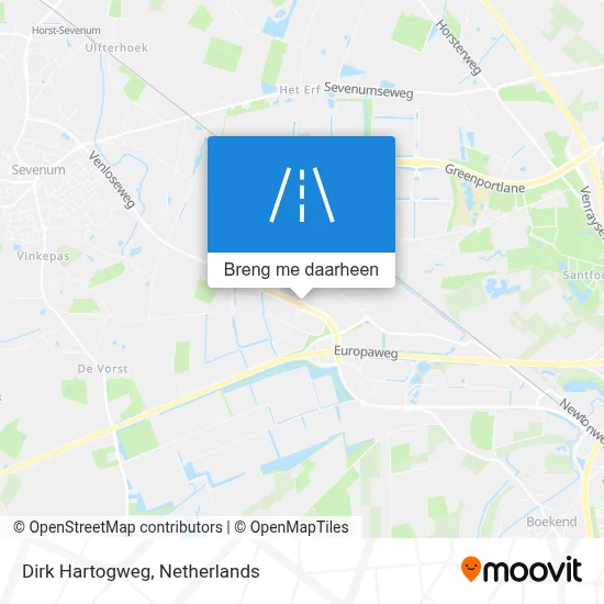 Dirk Hartogweg kaart