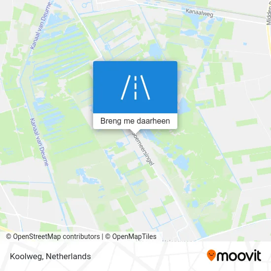 Koolweg kaart