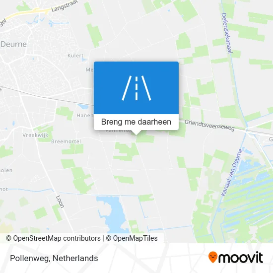 Pollenweg kaart