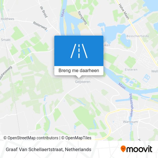Graaf Van Schellaertstraat kaart