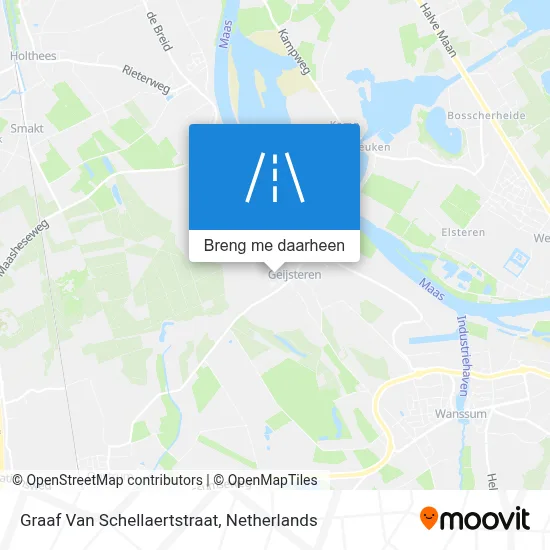 Graaf Van Schellaertstraat kaart