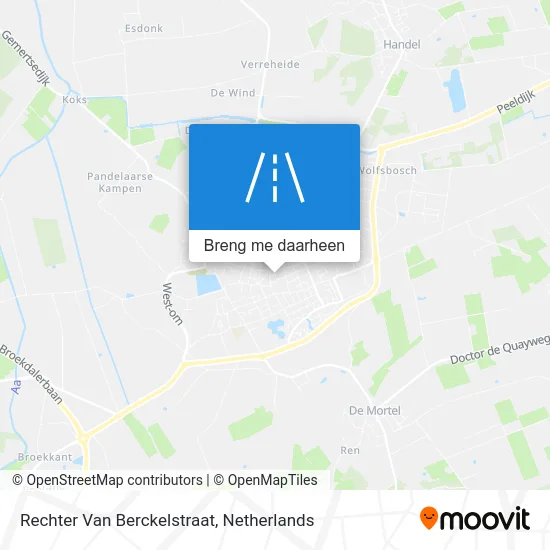 Rechter Van Berckelstraat kaart
