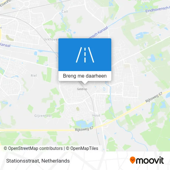 Stationsstraat kaart