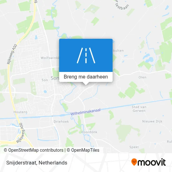 Snijderstraat kaart
