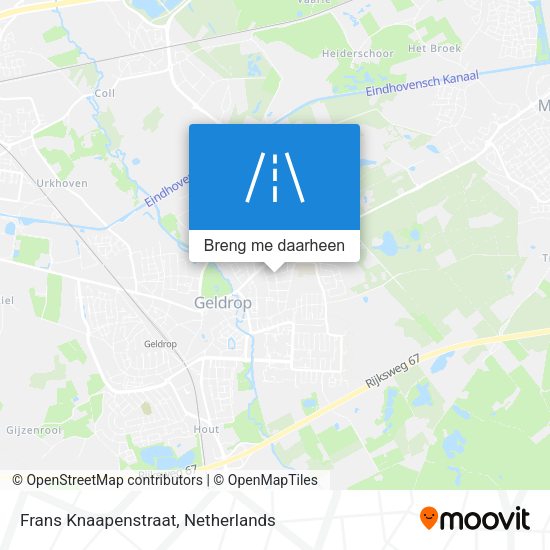 Frans Knaapenstraat kaart