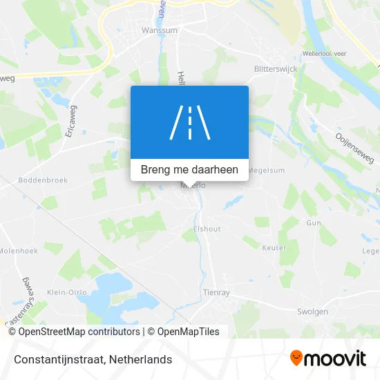 Constantijnstraat kaart