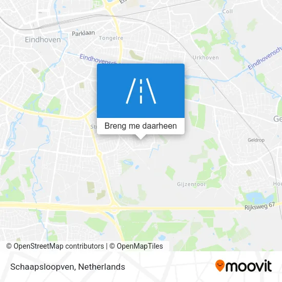 Schaapsloopven kaart