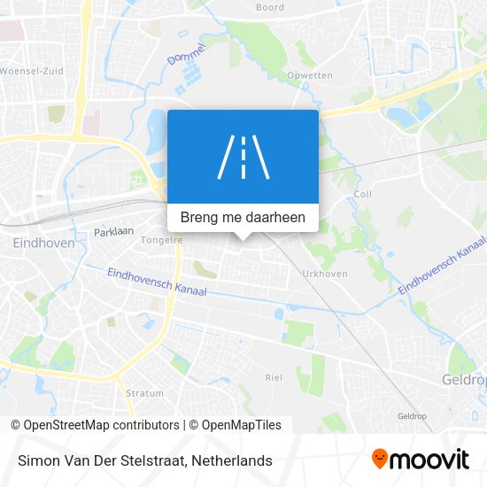 Simon Van Der Stelstraat kaart