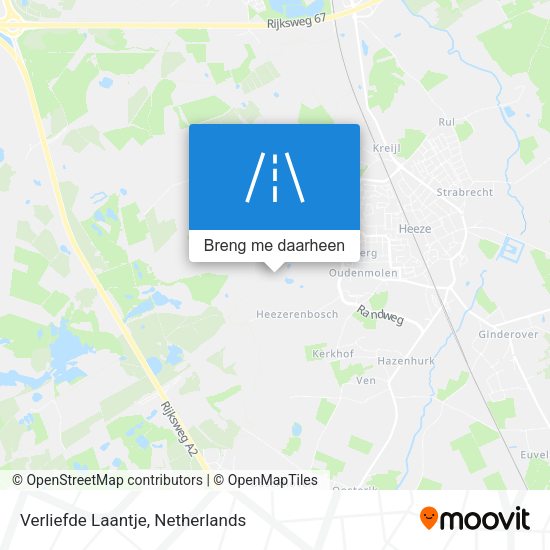 Verliefde Laantje kaart